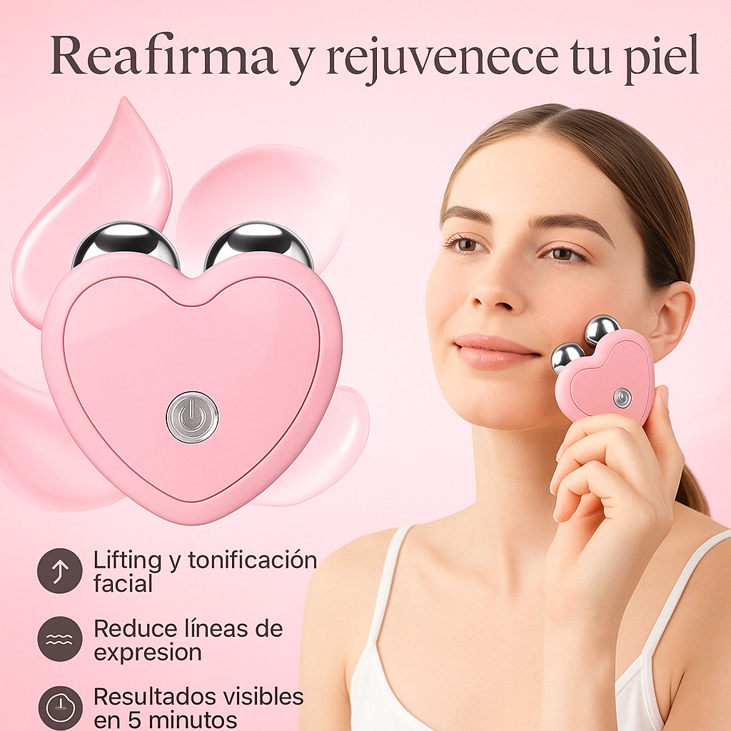 Masajeador Facial de Microcorriente