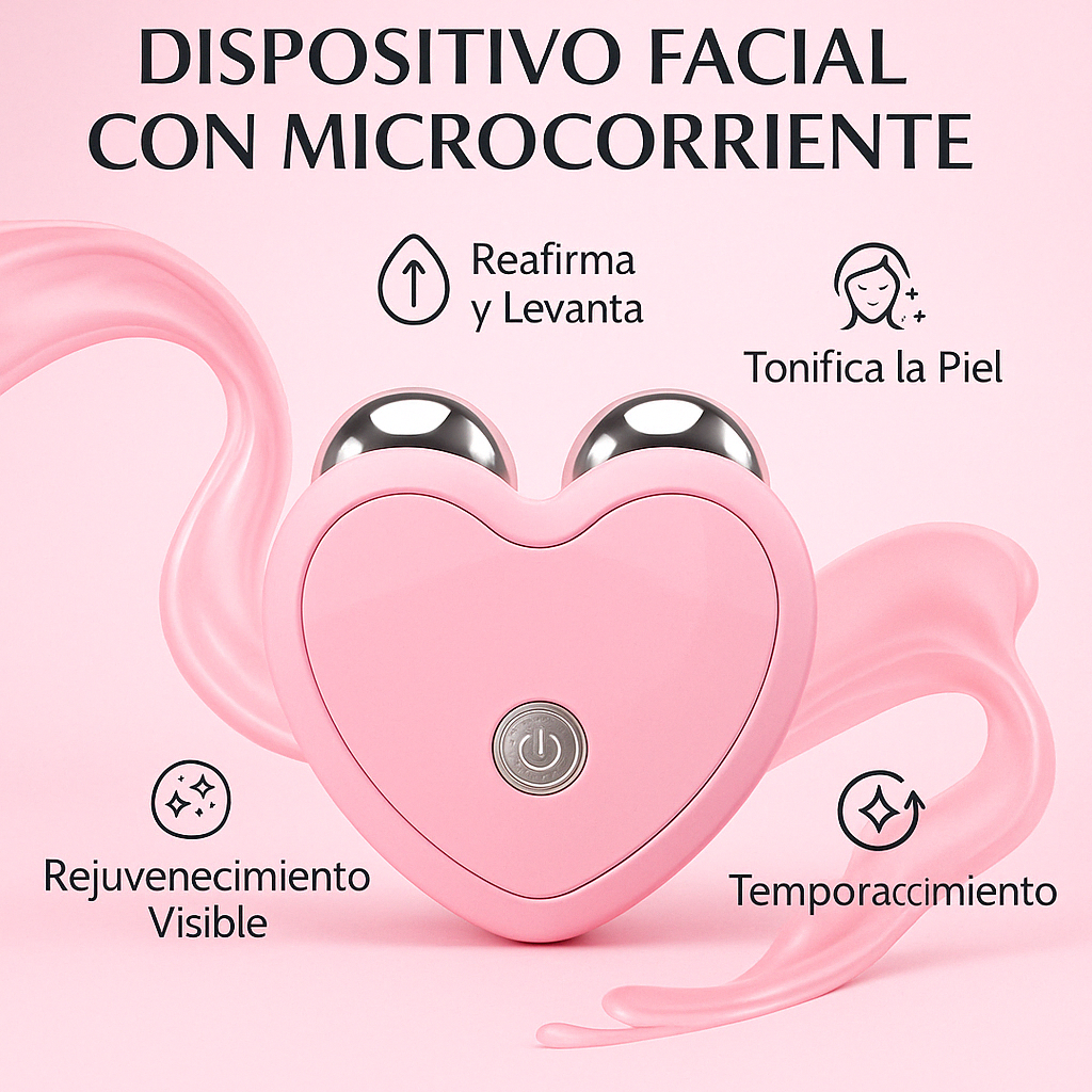 Masajeador Facial de Microcorriente