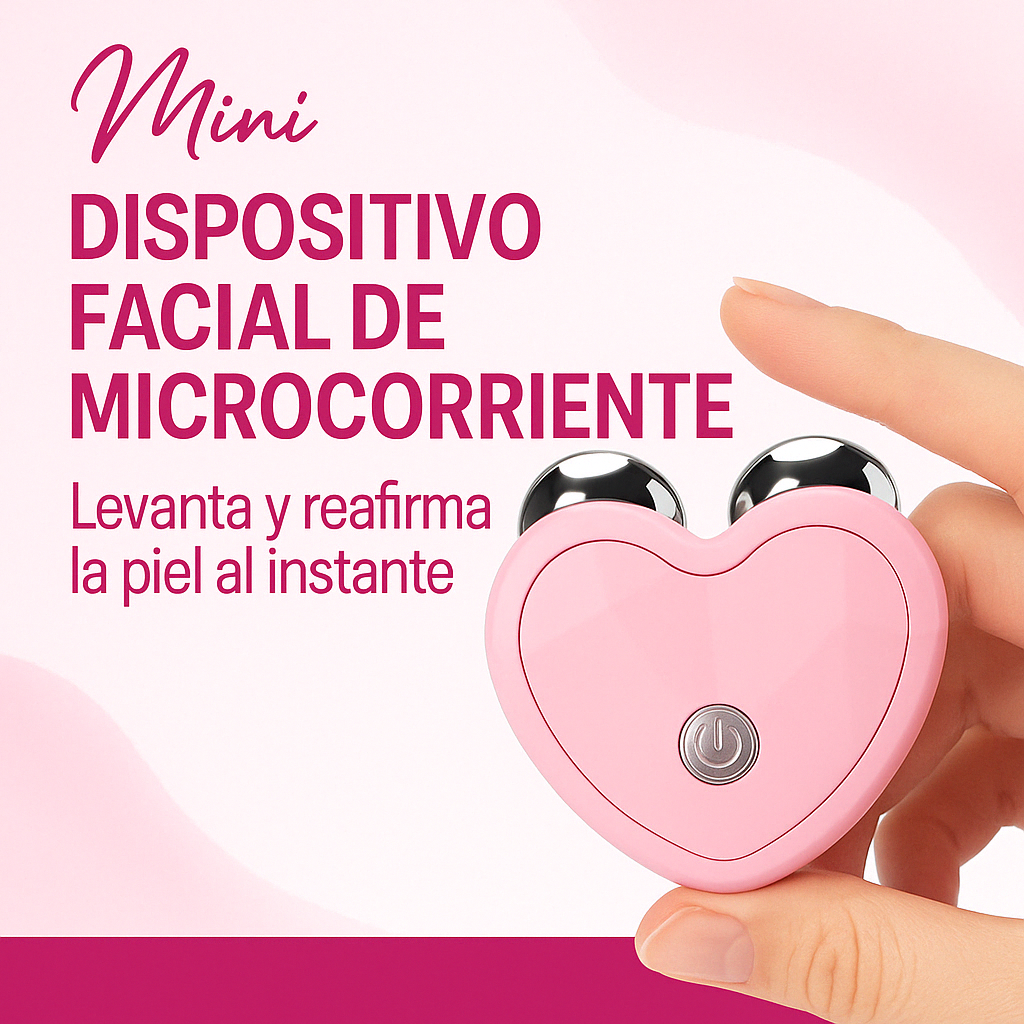 Masajeador Facial de Microcorriente