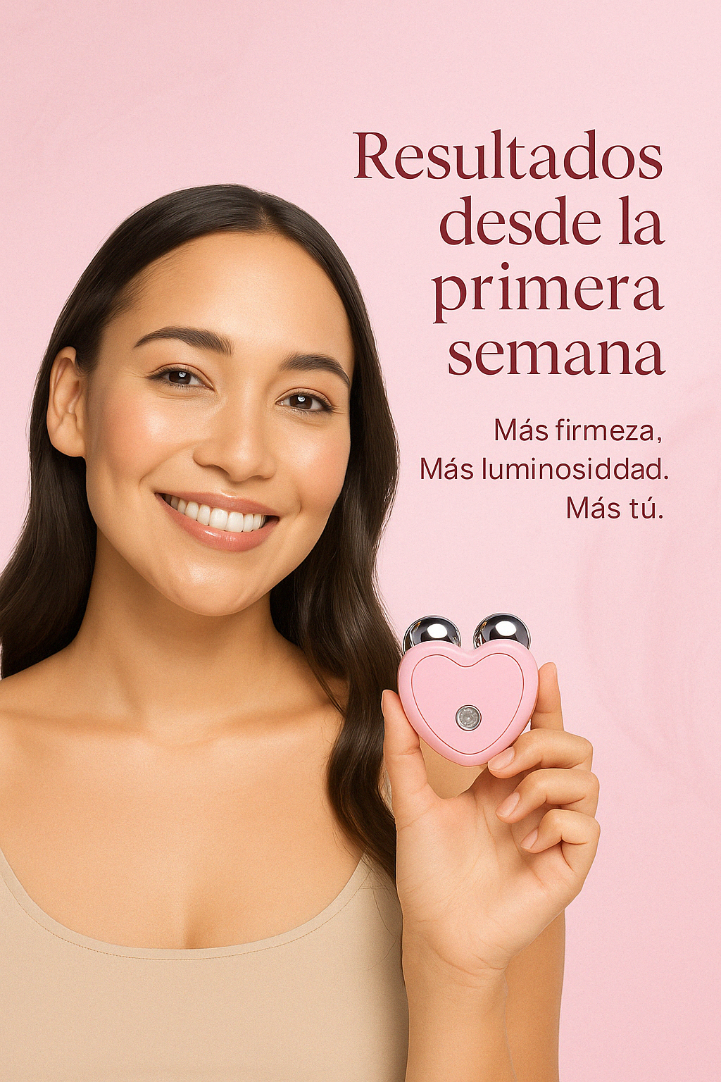 Masajeador Facial de Microcorriente